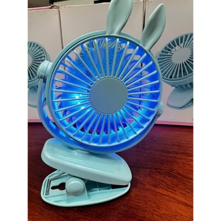 Quạt kẹp tích điện mini