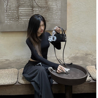  •BOXY BASIC• TÚI XÁCH NỮ 2025 BASIC KÈM CHARM NƠ ẢNH CHỤP THẬT 