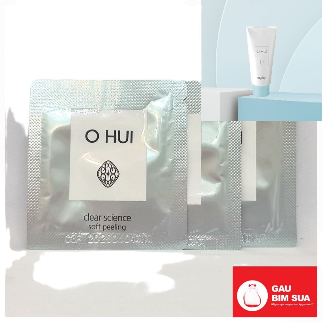 [2027] 5 gói Tẩy tế bào da chết Ohui clear Science soft Peeling (1ml)