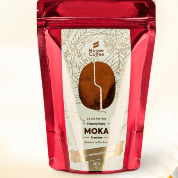 [THƯỢNG HẠNG] Cà Phê Moka 100% Nguyên Chất (200g) Cà Phê Đặc Sản Specialty Coffee Chính Hãng Ban Me 