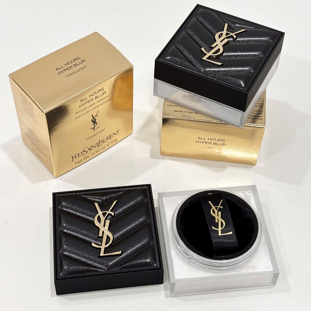 [CHÍNH HÃNG] Phấn Phủ Dạng Bột Mỏng Nhẹ, Bám Lâu & Kiềm Dầu 15H YSL All Hours Hyper Blur Multi-Use Loose Powder 10g