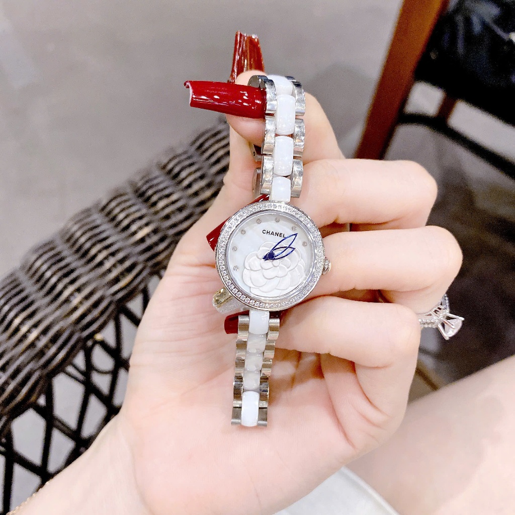 Đồng hồ nữ Ch@n€l N2504  Mademoiselle Prive Watch, fullbox, Luxury diamond watch