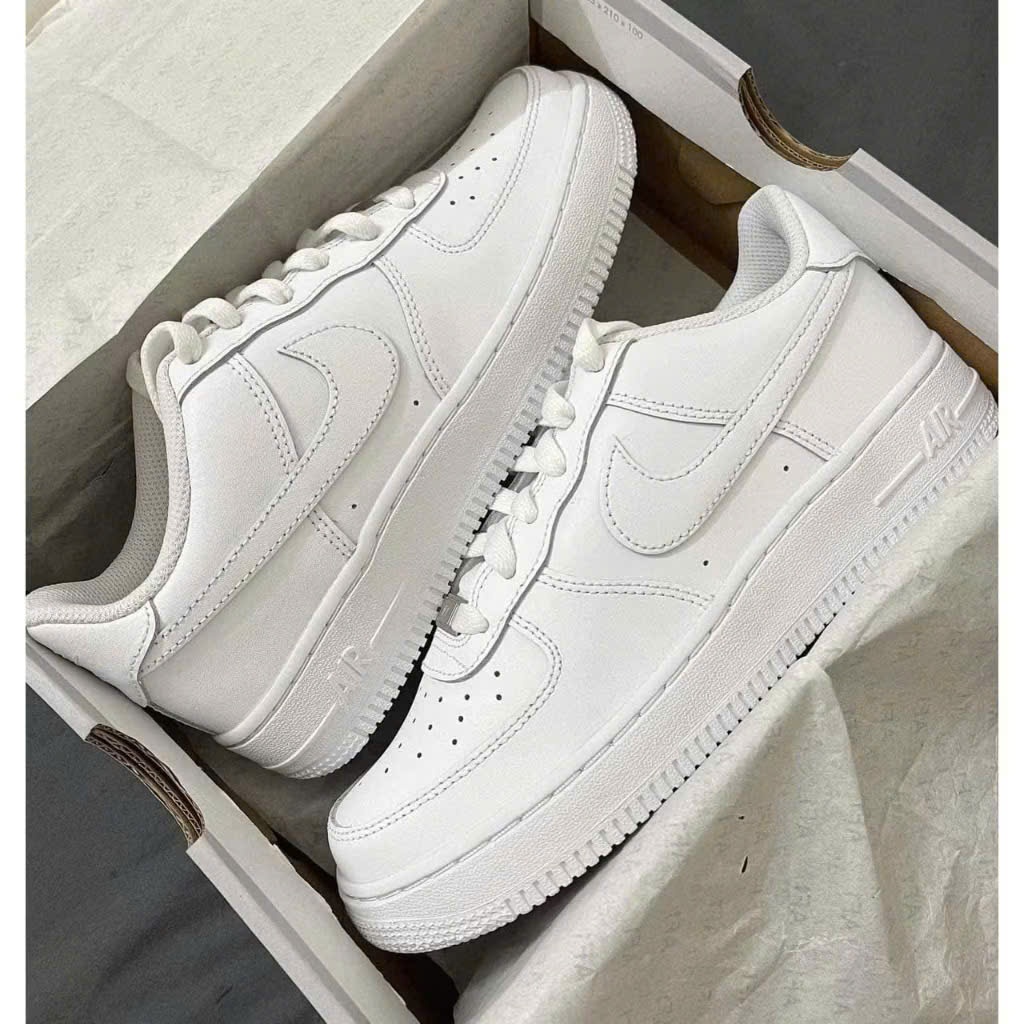 Giày AF1 trắng đủ size nam nữ , Giày thể thao AF1 phiên bản mới nhất hot 2025