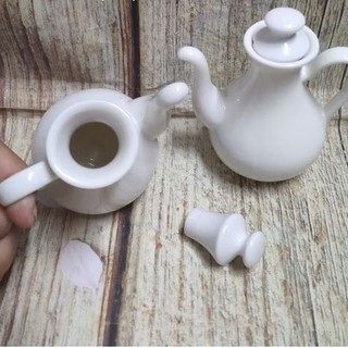 Combo 3 bình đựng nước chấm sứ Minh Long - bình đựng nước chấm