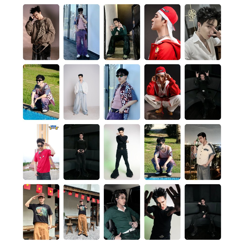 Lomo card 1 mặt Og-40 ảnh bo góc Ogenus FB