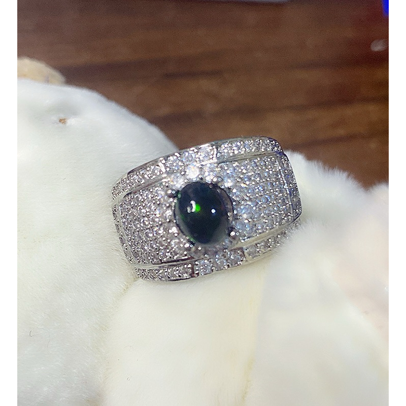 Nhẫn Opal nam