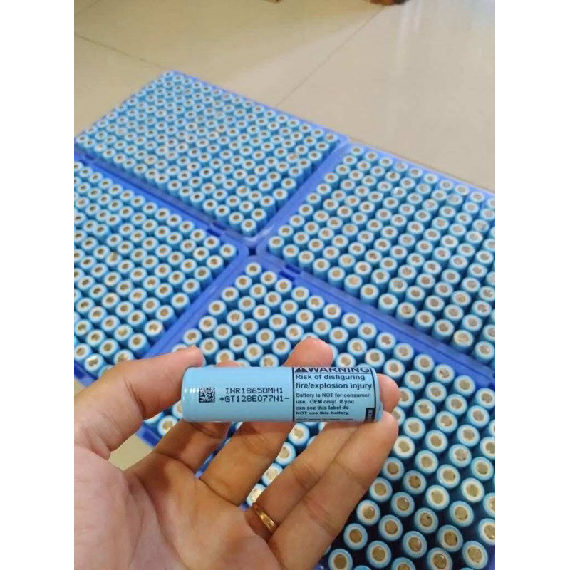 pin 18650 LG MH1 2900-3200 tháo khối bao nội trở 30-34 đo được 35 đền 20 viên