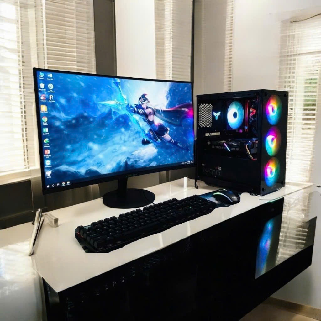 Bộ Máy Tính Case PC Chơi Game (H81,i34160, i5 4570, i7 4770 Ram 8G,SSD 128G, VGA GT 650) BH 24 THÁNG | BigBuy360 - bigbuy360.vn