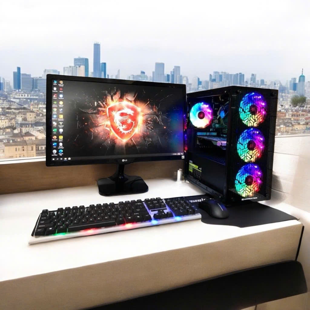 Bộ Máy Tính Case PC Chơi Game (H81,i34160, i5 4570, i7 4770 Ram 8G,SSD 128G, VGA GT 650) BH 24 THÁNG | BigBuy360 - bigbuy360.vn