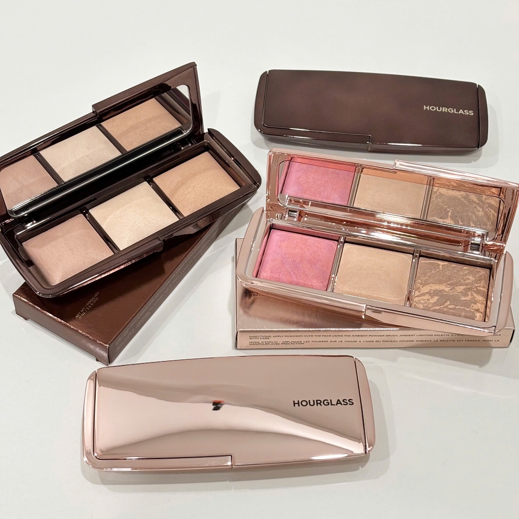 [CHÍNH HÃNG] Bảng Phấn Highlight Bắt Sáng, Má Hồng Hourglass Ambient Lighting Palette (Volume I / Su