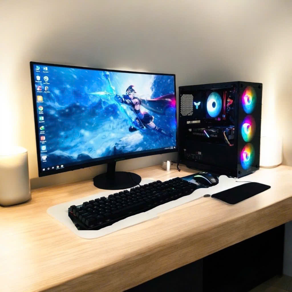 Bộ Máy Tính Case PC Chơi Game (H81,i34160, i5 4570, i7 4770 Ram 8G,SSD 128G, VGA GT 650) BH 24 THÁNG | BigBuy360 - bigbuy360.vn