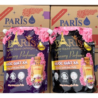 ( Mua 1 Tặng 1 ) Tổng 2 Túi Nước Giặt Xả Paris  - Mỗi Túi 3.6 Kg - Thơm nước hoa - Làm sạch nhanh