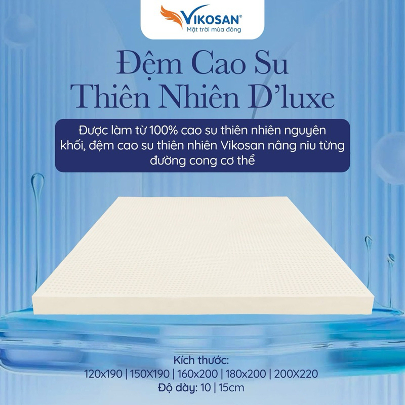 ĐỆM CAO SU THIÊN NHIÊN VIKOSAN