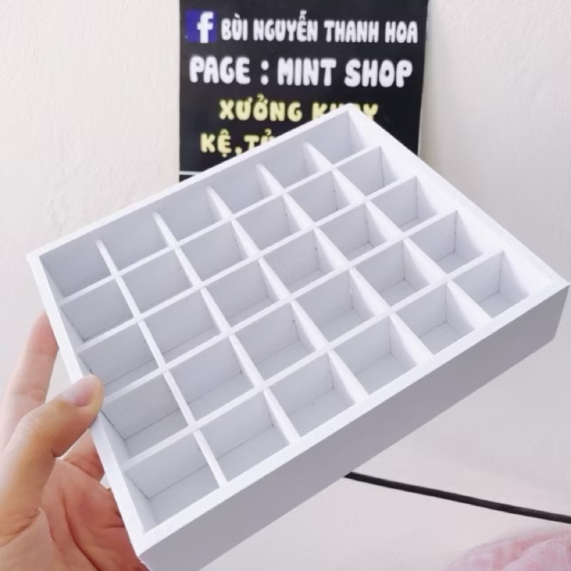 Khay son đơn 30 ô chất lượng