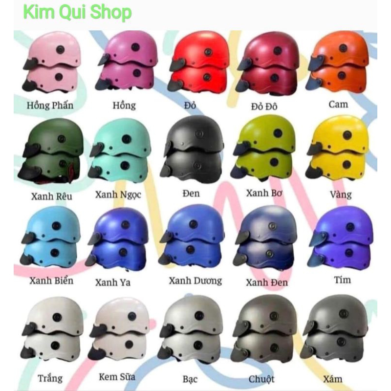 NÓN  NỮA ĐẦU(1/2) NÓN MÀU NHÁM 18 MÀU NHƯ HÌNH(Bán giá sỉ)