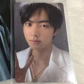 ( Hàng official) Card BTS album most:7 ver 1, card thiên nga trắng