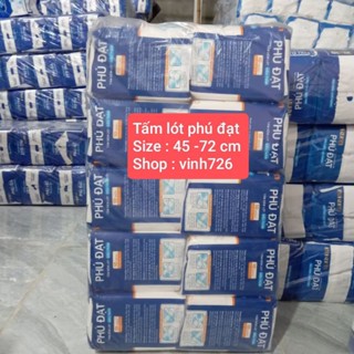 Giá Sỉ 10 gói (100 Miếng Tấm lót phú đạt )dành cho người già và phụ nữ sau sinh (45cm ×72cm) siêu thấm hút kháng khuẩn