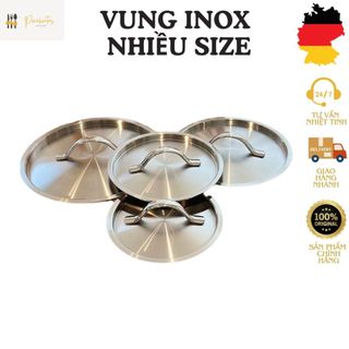 Vung inox, nắp inox thay thế, vung dời, nắp nồi chảo dời, vung bán riêng