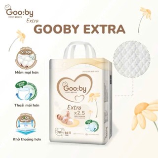 Tã/bỉm quần dán GOOBY EXTRA ngày chống tràn hiệu quả đủ size M46/L56/XL52/XXL48 cho bé
