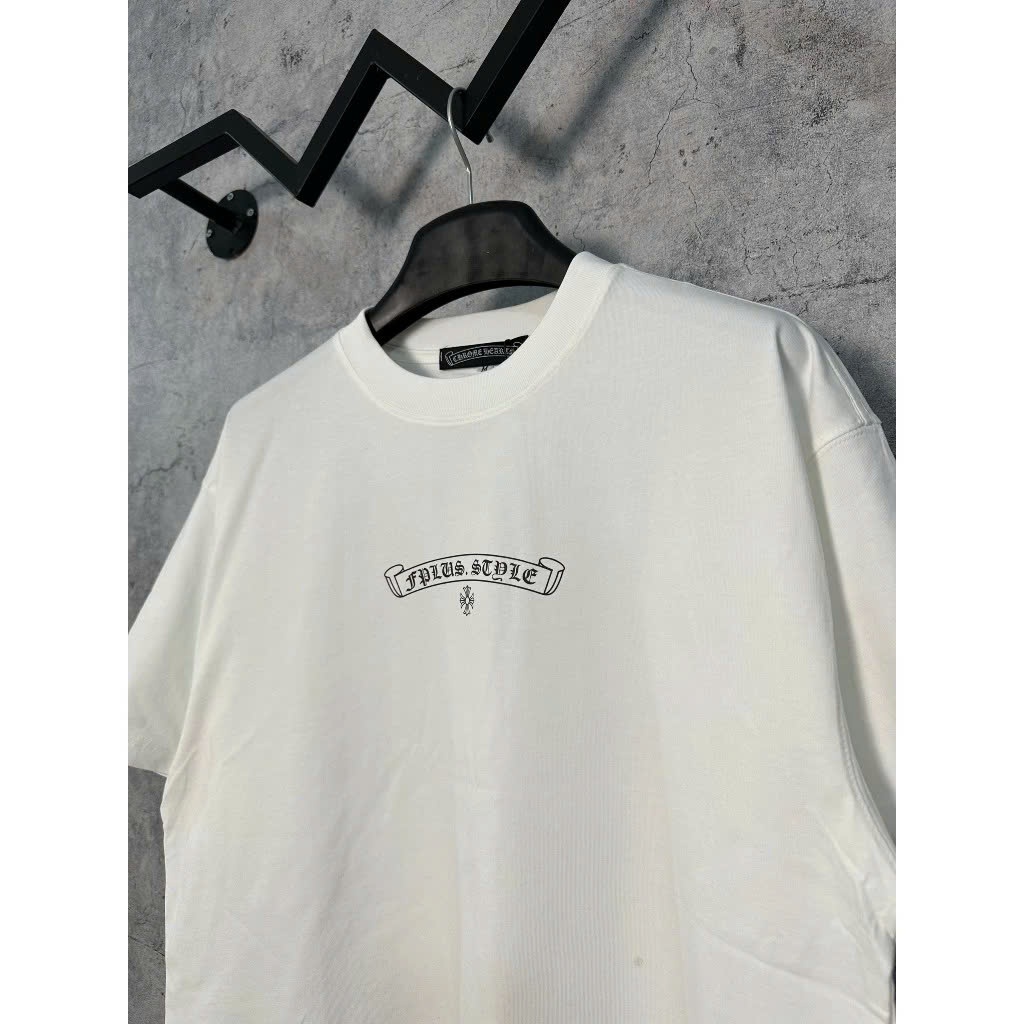 Áo thun Chorme Heart Outline Form Rộng Cao Cấp - AB Shop