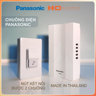  Chuông điện có dây Panasonic gồm Nút nhấn EGG331 và Chuông EBG888 điện 220V 