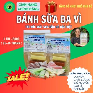 Bánh Sữa Ba Vì Mic Đủ Vị Ít Đường Đặc Sản Ba Vì COBOVA Thơm Ngon Giàu Dinh Dưỡng Ba Vì MILK