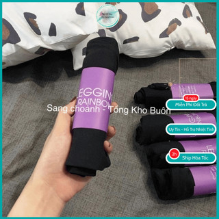  Quần legging lửng thái quần ngố đùi ôm body cạp chun siêu mềm mịn thoáng mát dễ mặc 