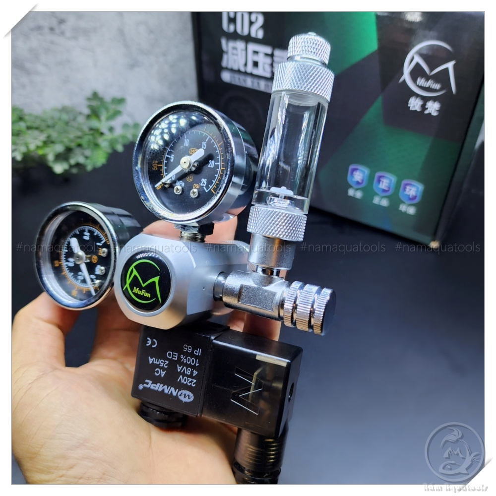 Van Điện MUFAN – Van đóng mở CO2 tự động, tiết kiệm khí cho hồ thủy sinh