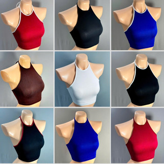  Áo thun cổ yếm hở lưng cột dây nhiều màu siêu xinh chất thun trơn đanh chắc không bai nhão M17 