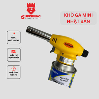 Đầu Khò Gas Mini Cầm Tay Nhật Bản FUJITA Tự Động Đánh Lửa, Nhập khẩu Cao Cấp Nhật Bản, Nhóm Củi Than