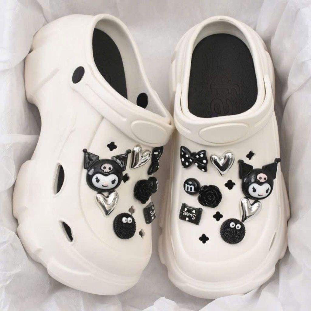 Dép Sục Độn Đế Nữ Dáng Cao 3cm 2 Màu, Sục Đế Cao Tôn Dáng Size 36-41 Bách Hóa GiayDep. Store-S6C