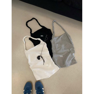 5578 áo Balo áo ba lỗ Wgwe Summer thun cổ chéo