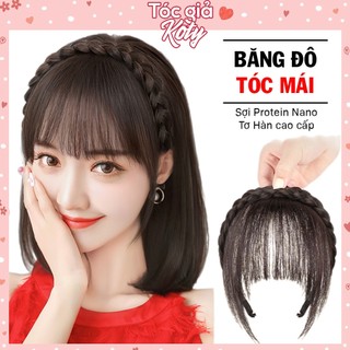  Băng Đô Tóc Mái Giả Koty – Bờm Tóc Giả Mái Ngố Thưa Tự Nhiên Cho Nữ 