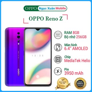 Điện thoại Oppo Reno Z Ram 8GB/256GB nguyên zin hỗ trợ NFC, máy đẹp keng - Bảo hành 6 tháng