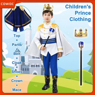 [CDWDC]Trang phục vua cho bé trai Trang phục hoàng tử cho bé trai Trang phục cosplay cho bé trai Hoàng tử vua