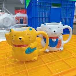 [LƯU Ý MÔ TẢ] Ly cốc gốm sứ 3D