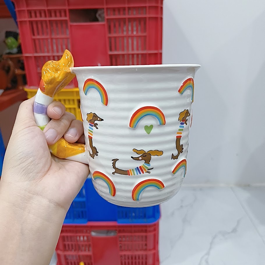[LƯU Ý MÔ TẢ] Ly cốc gốm sứ 3D