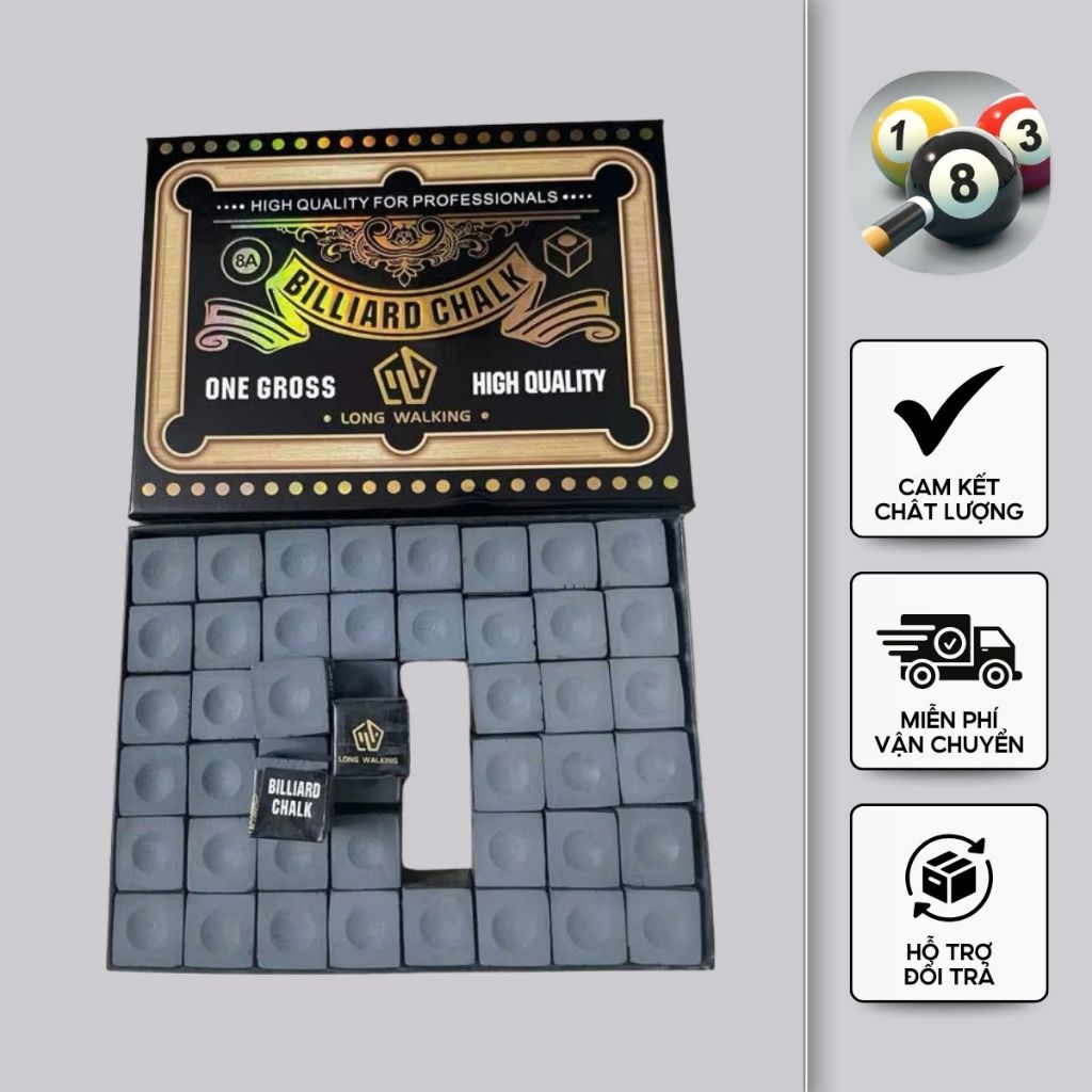 Lơ Bida Long Walking  Xám [Lẻ 1 Viên] Độ Bám Cao, Chơi Mượt Mà