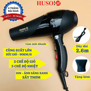 Máy sấy tóc công suất lớn - HUSO - máy sấy HS68-3500,nóng lạnh,2 tốc độ gió,3 chế độ nhiệt