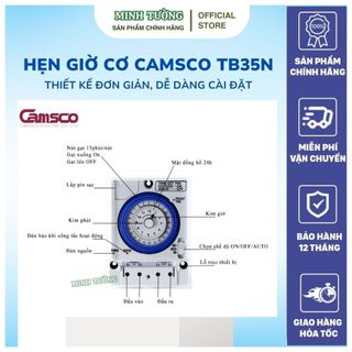 Timer - rơ le thời gian Camsco 24h - BH 12 tháng
