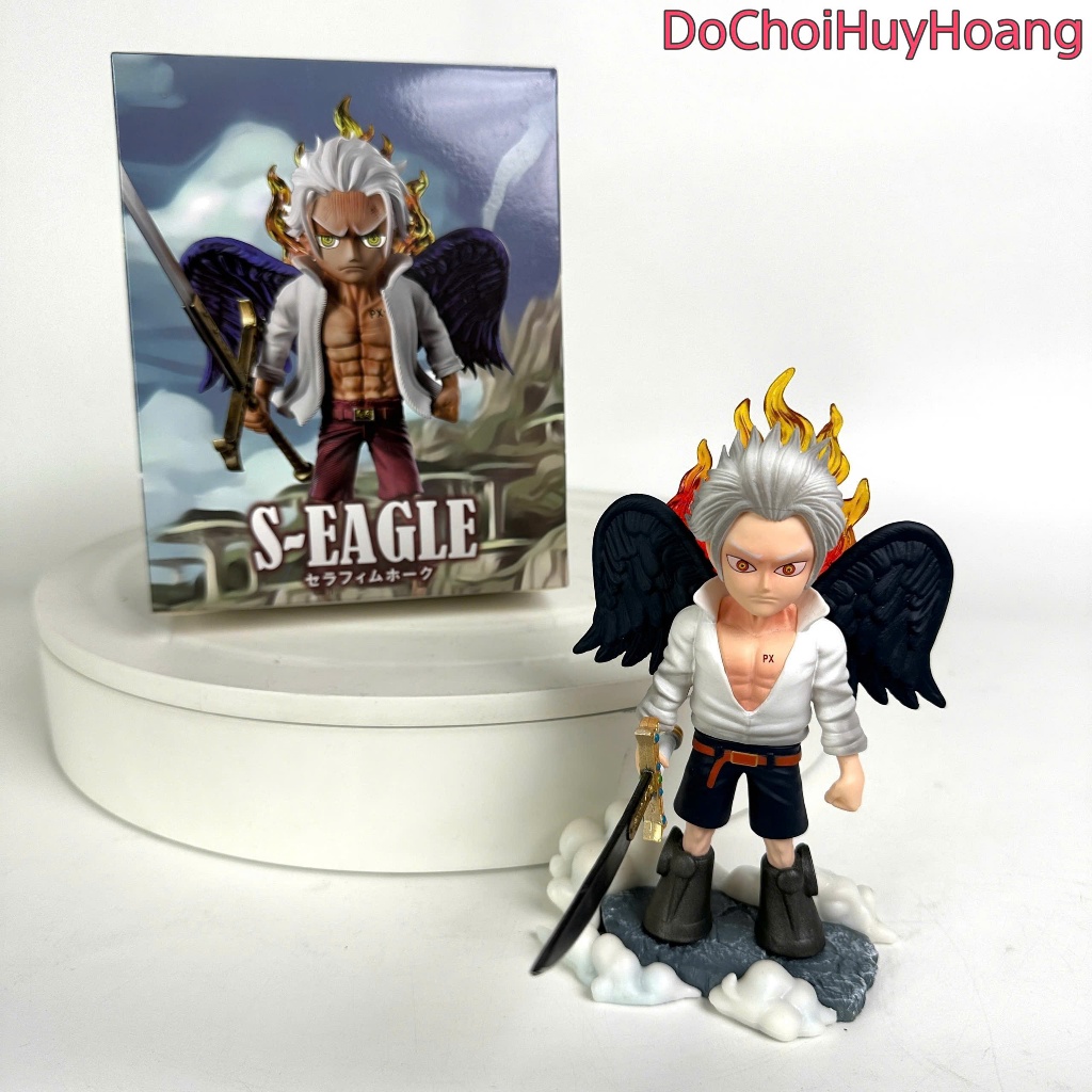 Mô hình tượng nhân vật Mihawk Seraphim One Piece cao 16cm