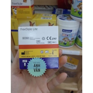 Que thử đường huyết FreeStyle Lite hộp 100 que