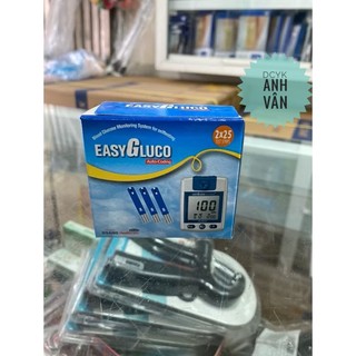 Que thử đường huyết EASY GLUCO ( 25 que x 2 lọ)