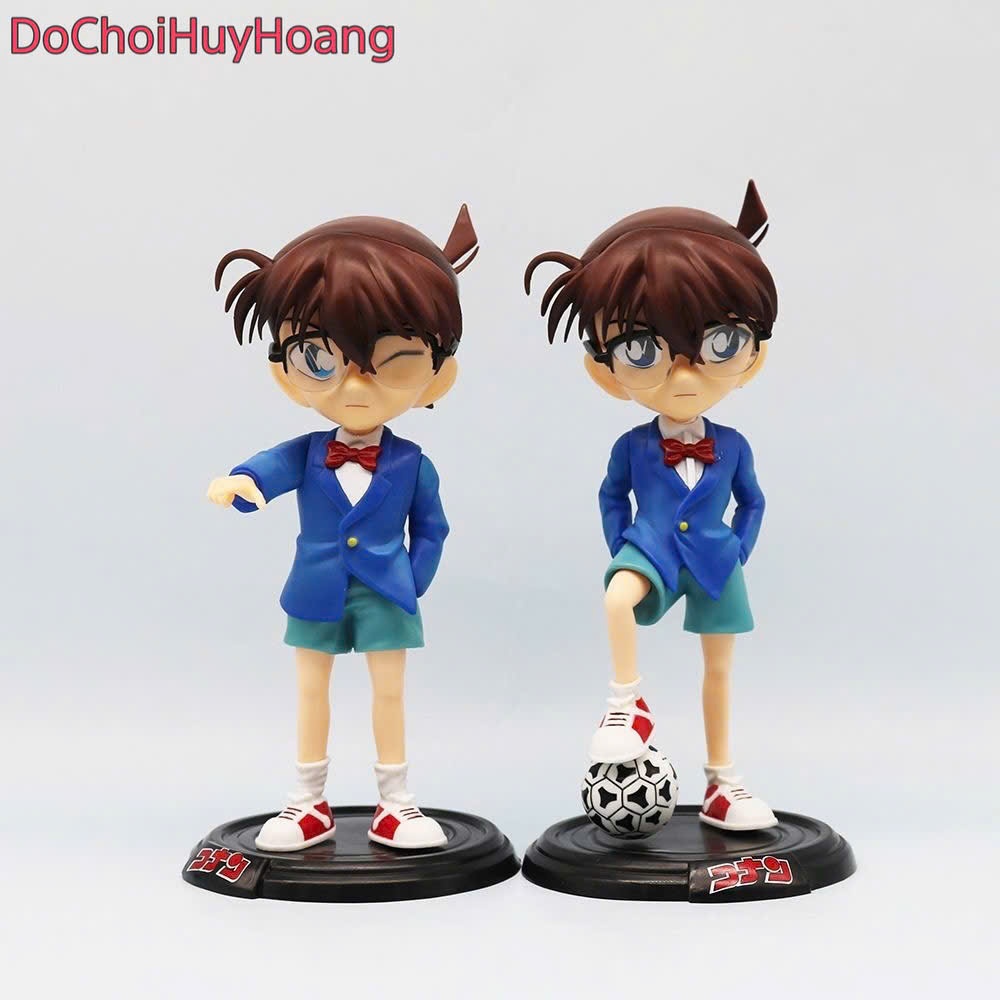 Mô hình tượng nhân vật Conan chỉ tay và bóng 20cm