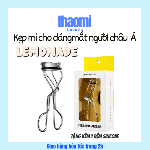 [Bao bì mới] Kẹp mi cong lâu phù hợp dáng mắt người Việt Curler LEMONADE 22g