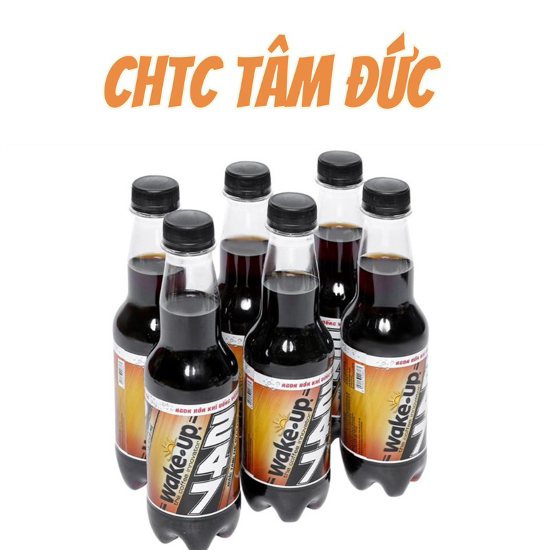 Lốc 6 chai Nước tăng lực 247 Wake-up hương cà phê 330ml