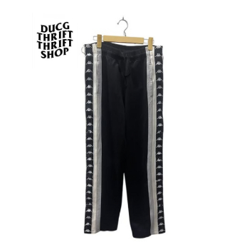 Quần chất thể thao secondhand Kappa Trackpant vintage chính hãng có cúc bấm