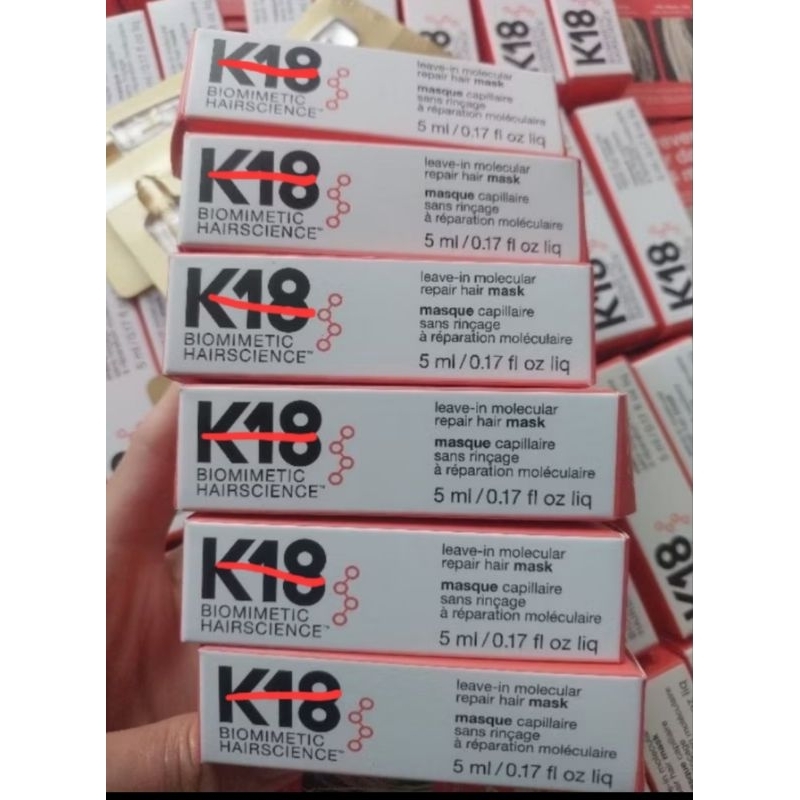 Combo 5 tuyp ×5ml dưỡng tóc K 1 8