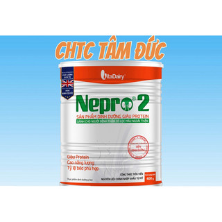   Tích app Vitadairy  Lon sữa 400g Nepro 2 Vitadairy .Dành cho người suy thận có lọc máu ngoài thận 
