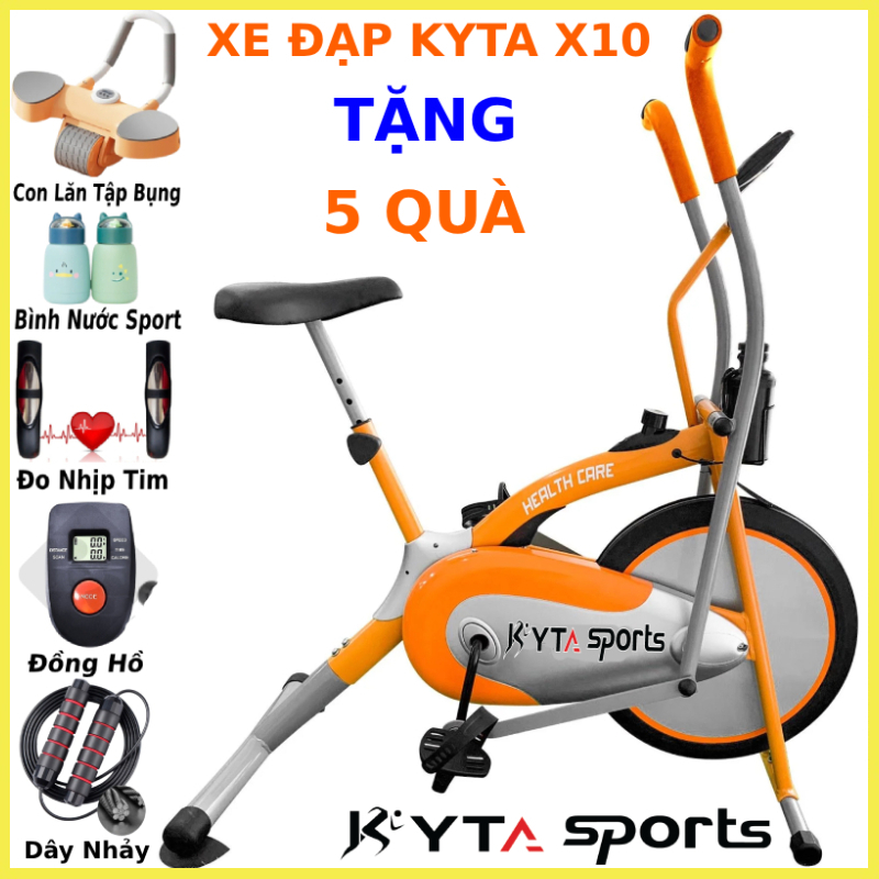 [Giá Gốc Tận Xưởng] Xe đạp tập thể dục tại nhà Queen Sport X9 x10chính hãng tặng full phụ kiện 3 món